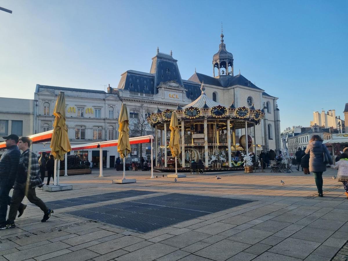 Sweet Nina Jazz Appartement Pour 5 Voyageurs, Situe A La Place De La Republique, Avec Parking Et Lit Queen Size Ле-Ман Экстерьер фото