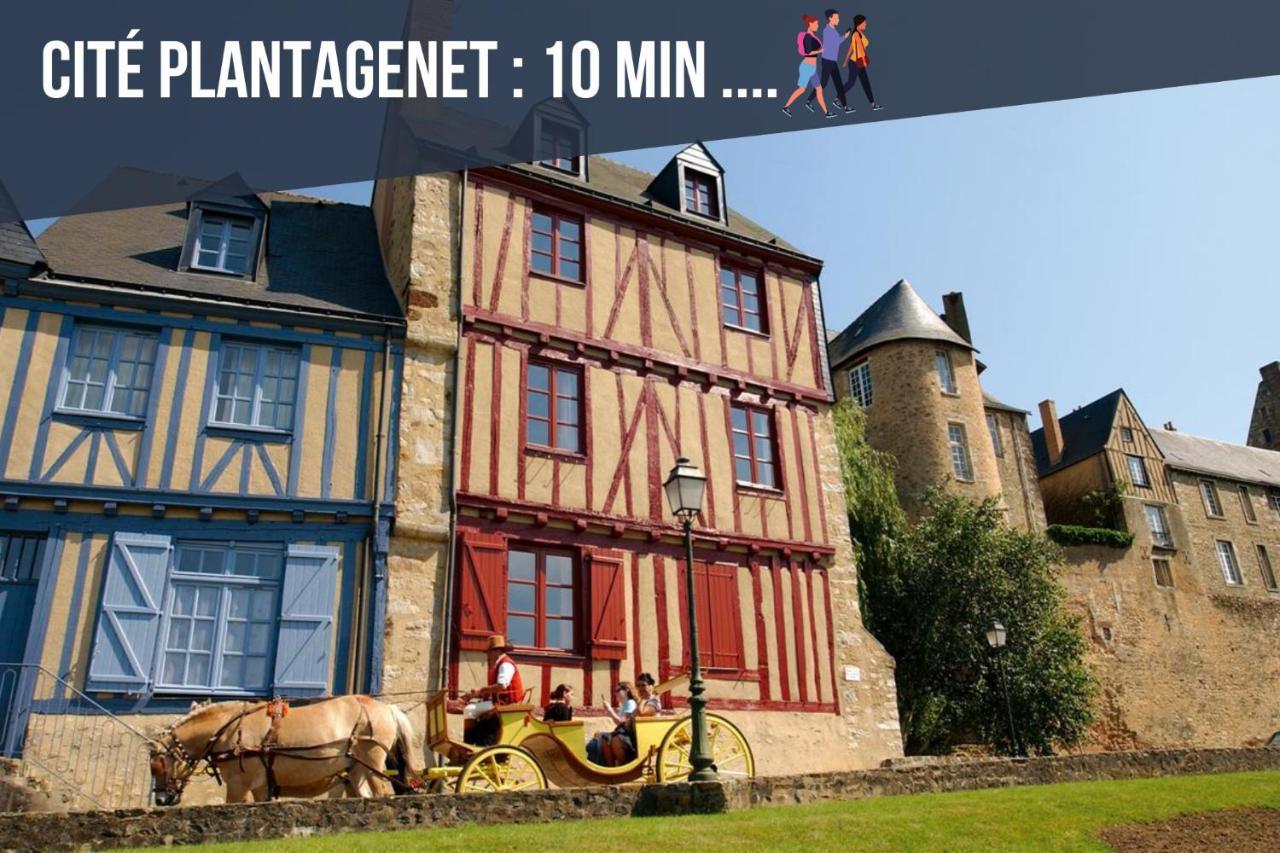 Sweet Nina Jazz Appartement Pour 5 Voyageurs, Situe A La Place De La Republique, Avec Parking Et Lit Queen Size Ле-Ман Экстерьер фото