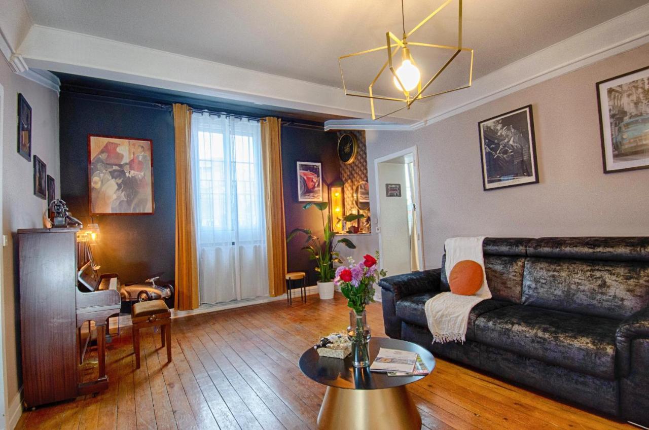 Sweet Nina Jazz Appartement Pour 5 Voyageurs, Situe A La Place De La Republique, Avec Parking Et Lit Queen Size Ле-Ман Экстерьер фото